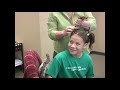 Greer Ruedin Get a Hair Cut For Locks of Love