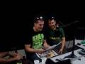 FORMIGOS NO ESTÚDIO DA NOVA RADIO SAT