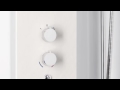 Mira Galena Electric Shower - 9.8kW Light Stone Effect