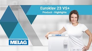 Паровой стерилизатор Melag Euroklav 23 VS+