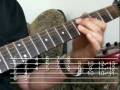 Blues Lesson - Chordal blues lick in A