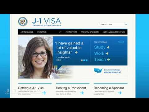 how to obtain a j1 visa