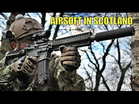 Airsoft War Classic Army M4, ICS M4A1, Section8 Scotland HD