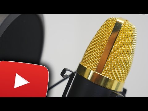 Mikrofon für YouTube Anfänger! Günstiges Aukey Kondensatormikrofon-Set im Test