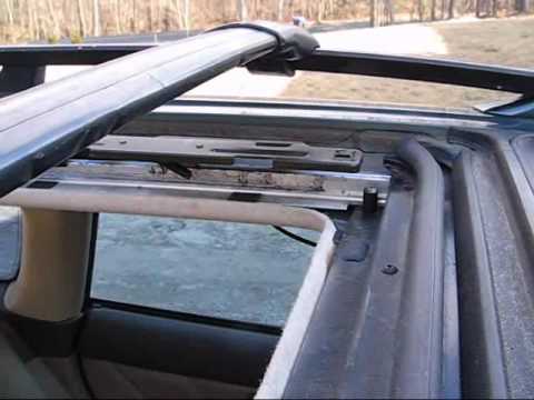 Subaru Outback sunshade repair