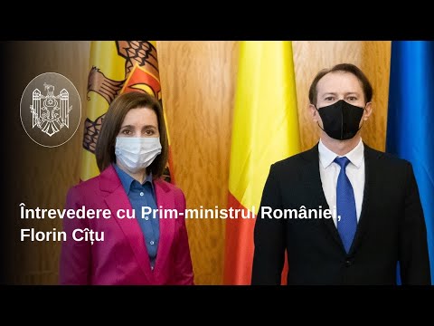 Președintele Maia Sandu s-a întâlnit la București cu Președintele României Klaus Iohannis