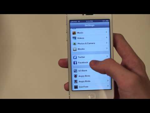 How to unlink Facebook contacts in iOS 6