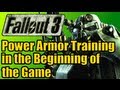 FALLOUT 3 Power Armor Training in the Beginning of the Game