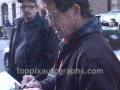Lou Reed - Signing Autographs at David Letterman