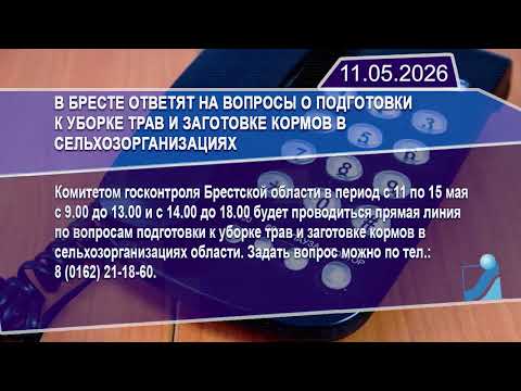 Новостная лента Телеканала Интекс 11.05.26.