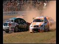 V8 Supercars super slomo crash