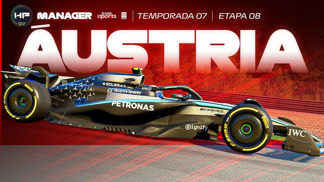 GP da Áustria eSports. HP Manager . S7 . Etapa 8 . 2026