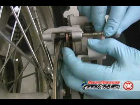 how to bleed brakes on a kx85