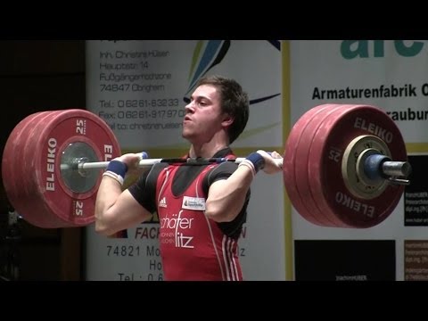 weightlifting - Finale 1.Bundesliga Gewichtheben in Obrigheim am 20.04.2013 SV Germania Obrigheim: Oberkirsch, Alexander Neufeld, Jakob Müller, Nico Markov, Ivan Horn, Rene ...
