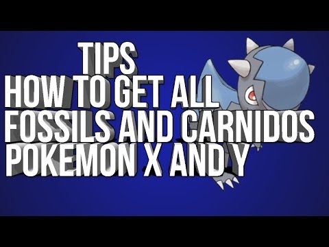 how to get more fossils in pokemon y