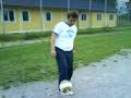 Michell \"platini\" tränar på hästhagen Michell \"platini\" tränar på hästhagen
