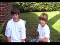 Tyler & Bryan Beam at Grandma`s August 5th 2008.