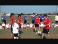 7 year old girl - Riley Hamilton beating Mia Hamm in juggling