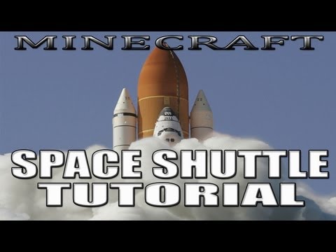 Minecraft Space Shuttle Tutorial (Creeper1)