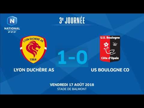 3e J. National | Résumé Lyon Duchère AS - US Boulogne CO (1-0)