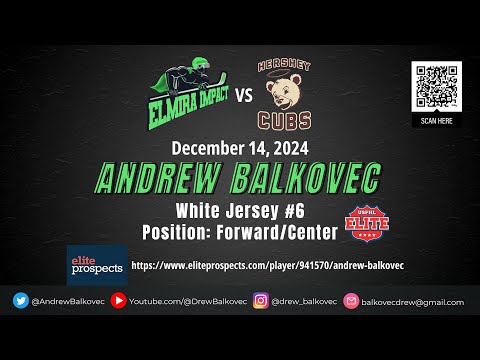 Elmira Impact vs Hershey Cubs, Dec 14, 2024