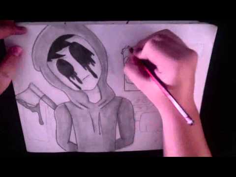 how to draw eyeless jack