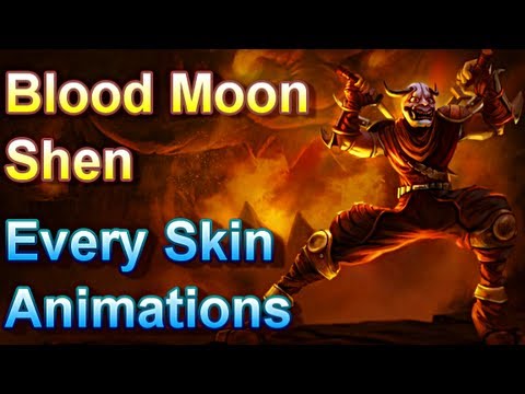 moon - This video contains every types of auto-attack, skills, movements, jokes, taunts, dance, laughs, point capturing and every animation there is for Blood Moon ...