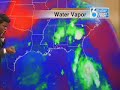 Weatherman Scared of Roach