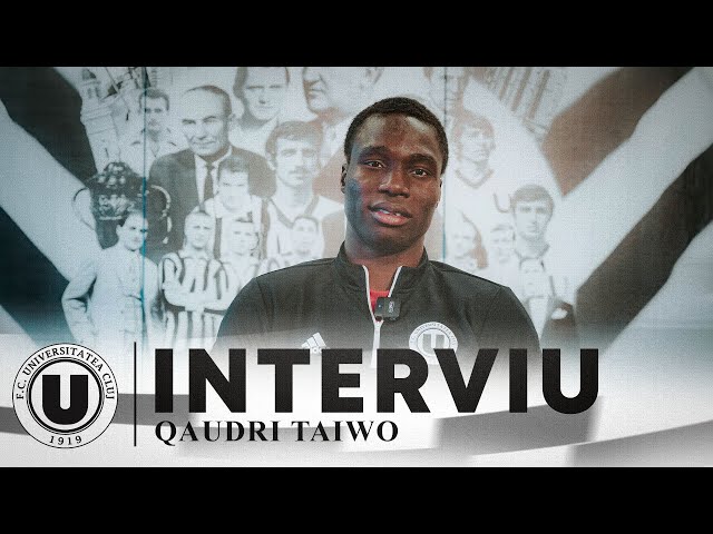 🎙 INTERVIU | Quadri Taiwo: „Fotbalul înseamnă totul pentru mine”