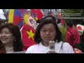 ?????????????????????Beijing Olympic torch relay in Nagano