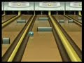 Wii sports bowling spin control perfect run (left handed)