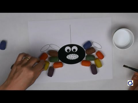 Araign�e avec des nouilles magiques