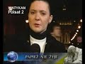 Polskie telewizje w chwilę po śmierci Papieża