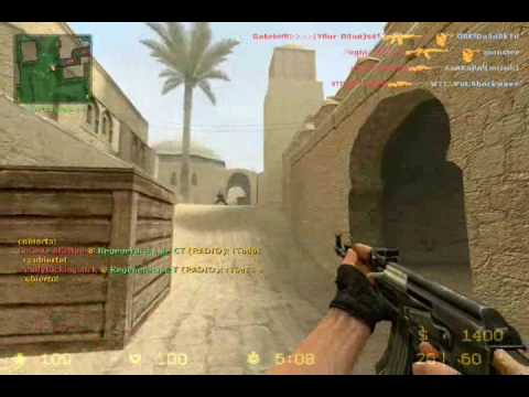Niño loco aleman jugando Counter Striker source