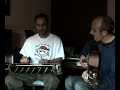 Ahí teneis mi primer chequeo del Lap Steel, de oído, es hermoso pero difícil de tocar, como siempre, hacemos un esbozo de una canción para grabar en Casadetolos posteriormente, no somos profesionales pero sí vocacionales, cuando nos deja el trabajo......!!