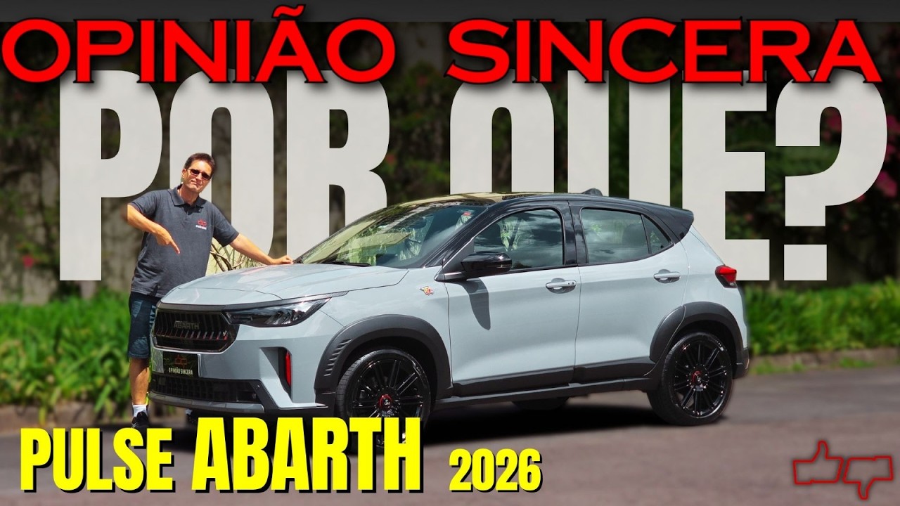 Pulse ABARTH 2026: Por que você DEVERIA COMPRAR ? Preço, consumo, problemas, teste! Vale a Pena?