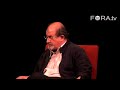 complete video at: http://fora.tv/2008/06/18/a_conversation_with_salman_rushdie

award-winning novelist salman rushdie discusses niccolo machiavelli, arguing that the infamous italian political philosopher does not deserve the bad reputation he is often given by popular culture.

-----

born in mumbai, india, salman rushdie is an outspoken novelist. after a decade working as an ad copywriter, rushdie had a breakthrough with the publication of his second book, midnight's children. the book received critical acclaim and was awarded the booker prize in 1981.

his latest novel, the enchantress of florence, about a bewitching moghul princess and her florentine exploits with such historical characters as machiavelli, is due out this june - city arts & lectures

sir ahmed salman rushdie is an indian-british novelist and essayist. he first achieved fame with his second novel, midnight's children (1981), which won the booker prize.much of his early fiction is set at least partly on the indian subcontinent. his style is often classified as magical realism, while a dominant theme of his work is the story of the many connections, disruptions, and migrations between the eastern and western worlds.

his fourth novel, the satanic verses (1988), led to protests from muslims in several countries, some of which were violent. faced with death threats and a fatw? (religious edict) issued by ayatollah ruhollah khomeini, then supreme leader of iran, which called for him to be killed, he spent nearly a decade largely underground, appearing in public only sporadically.

in june 2007, rushdie was appointed a knight bachelor for services to literature. in 2007, he began a five-year term as distinguished writer in residence at emory university.