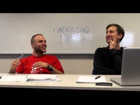 Mark and Robbie come up with fundraising ideas