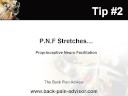 Back Pain Relief ... the stretch secret Back Pain Relief ... the stretch secret