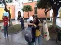 Abrazos Gratis Trujillo, Peru (Musica por Sick Puppies)