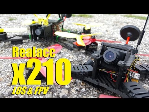 Realacc x210 with SE2205 Motors - LOS and FPV Flights