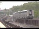 Amtrak 130 w/ the outbound Southwest Chief (#3) @ Lisle, IL.