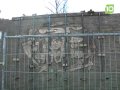 Kunstwerk in Meidoornlaan uit gevel gehesen
