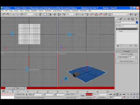 3DS MAX TUTORIAL - How to create realistic water