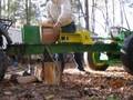 videos de Log splitter first run.
