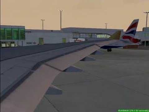Gulf Air A330 Departure from Heathrow