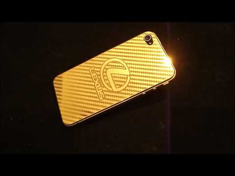 REAL 24K gold lexus iphone 4 back replacement
