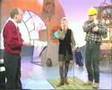 cheryl baker wearing anthracite opaque tights