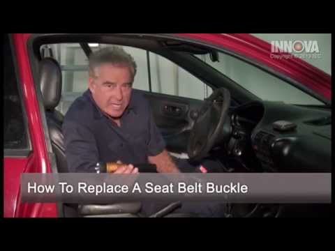 how to repair seat belt buckle