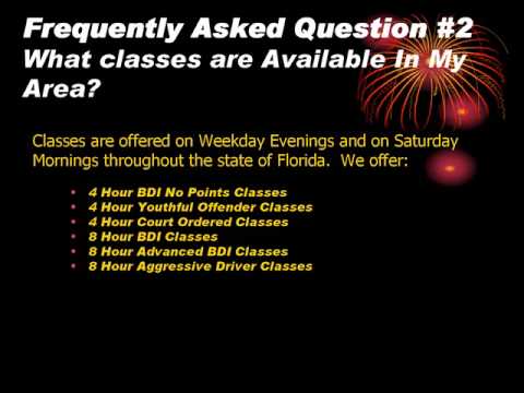 Comedy Traffic School Orlando Florida faq2-2